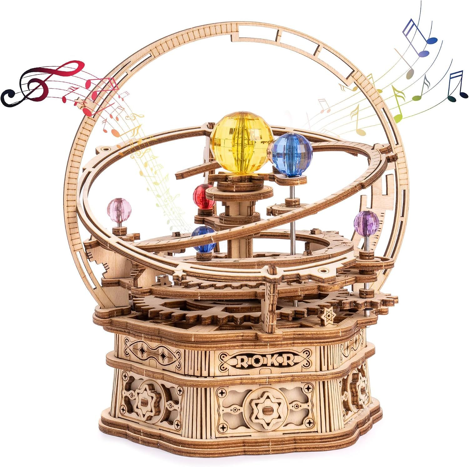 DIY Music Box Starry Night Orrery Planetary