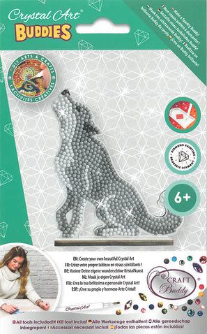 Crystal Art Buddies Wolf