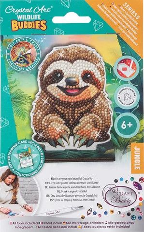 Crystal Art Buddies Sloth