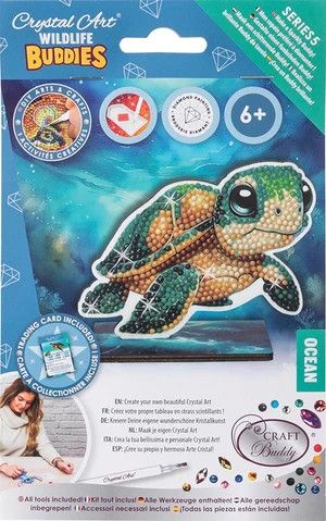 Crystal Art Buddies Sea Turtle