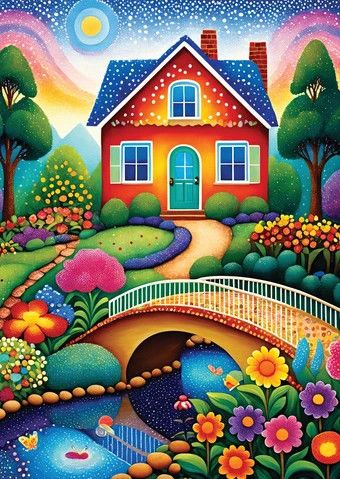 1000pc House of Colors