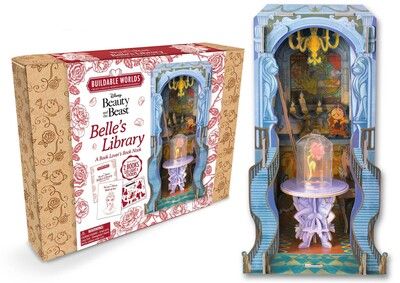 DIY Book Nook Belle's Library