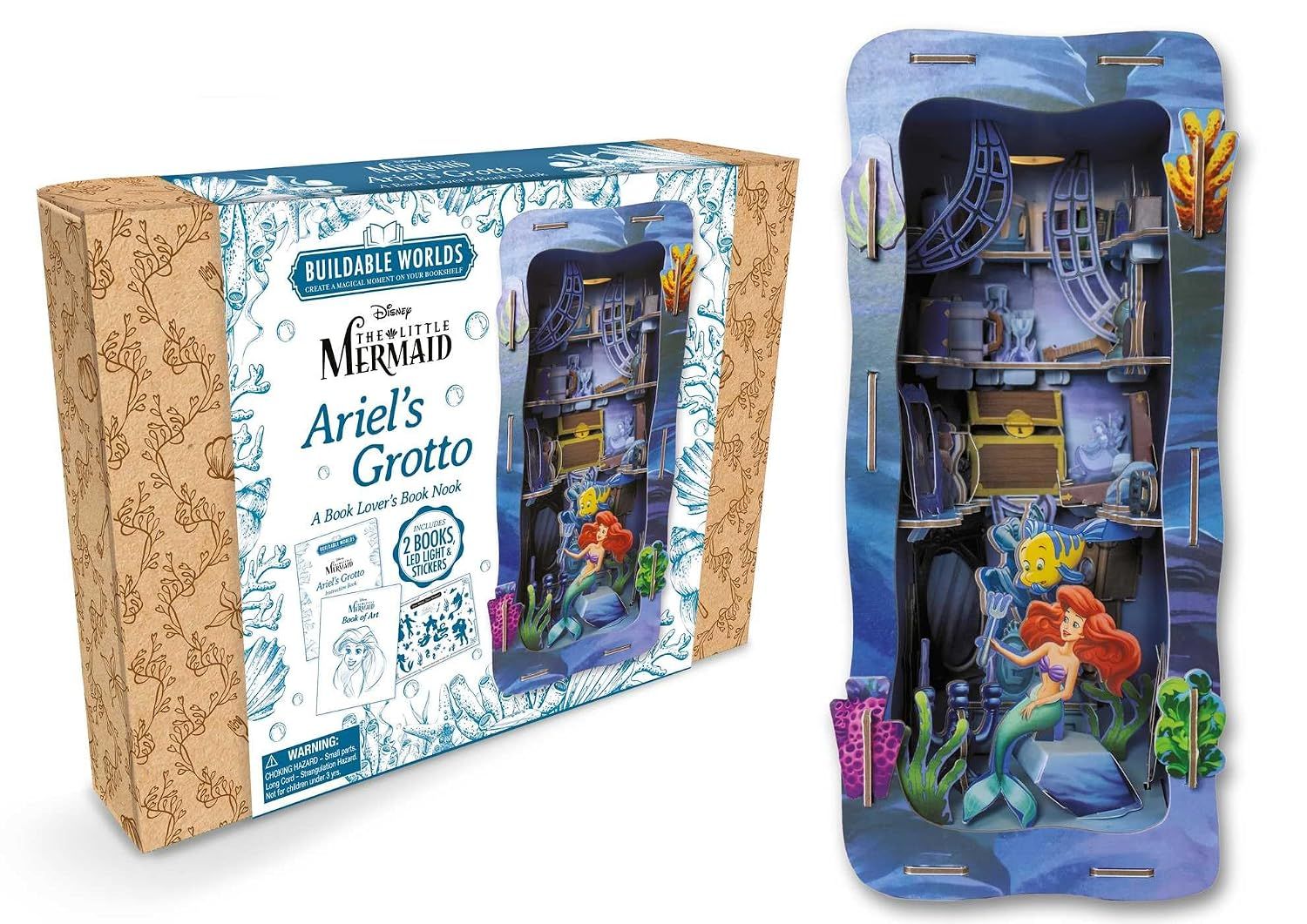 DIY Book Nook Ariel's Grotto