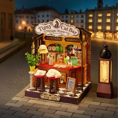 DIY Tipsy Cat Bar