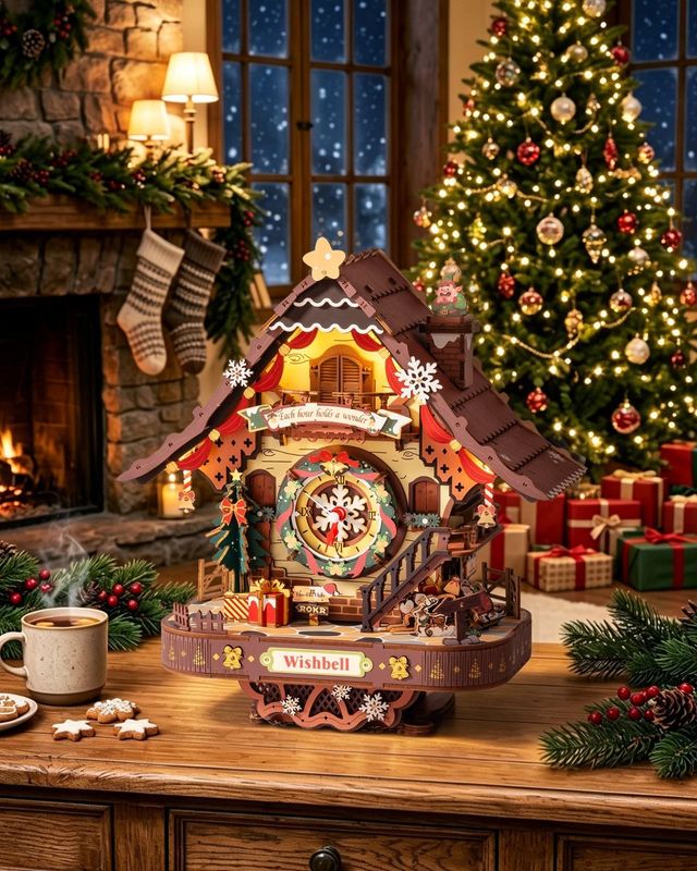 DIY Christmas Cuckoo Clock