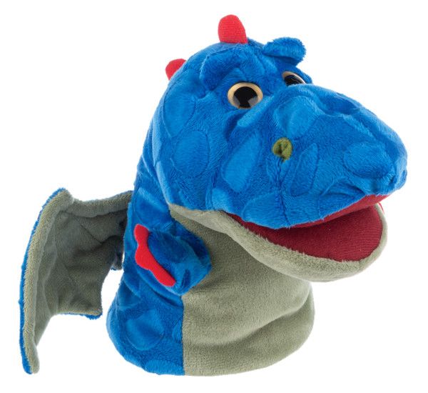 Puppet Dragon Hand Assorted 10"