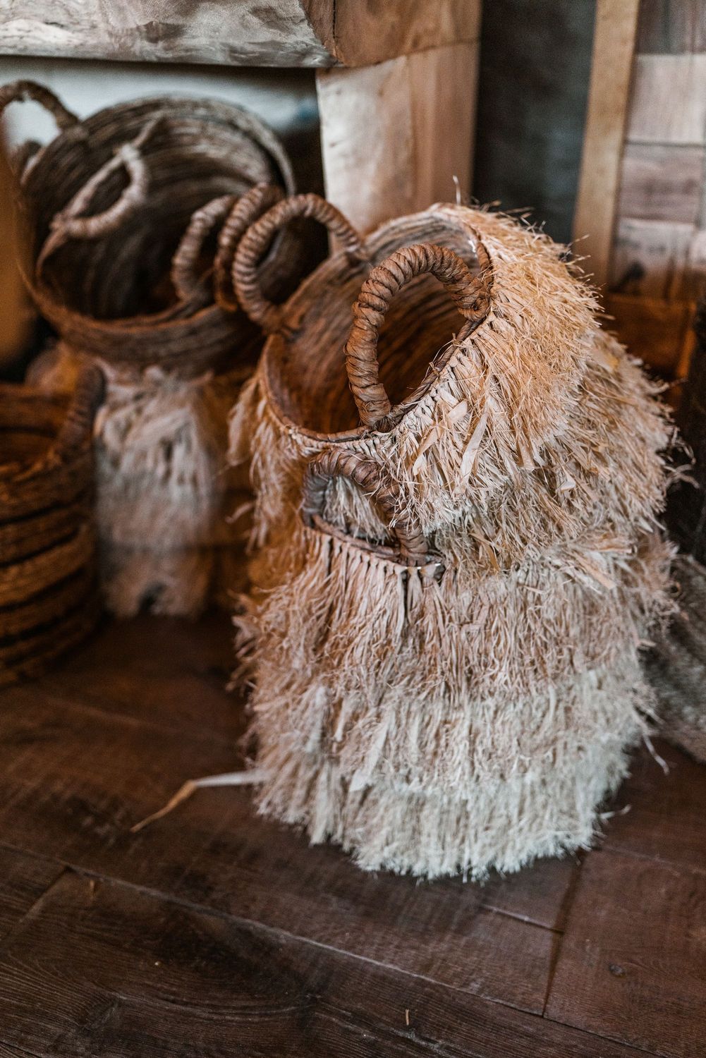 Panier Coachella naturel