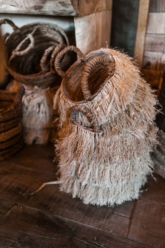 Panier Coachella naturel