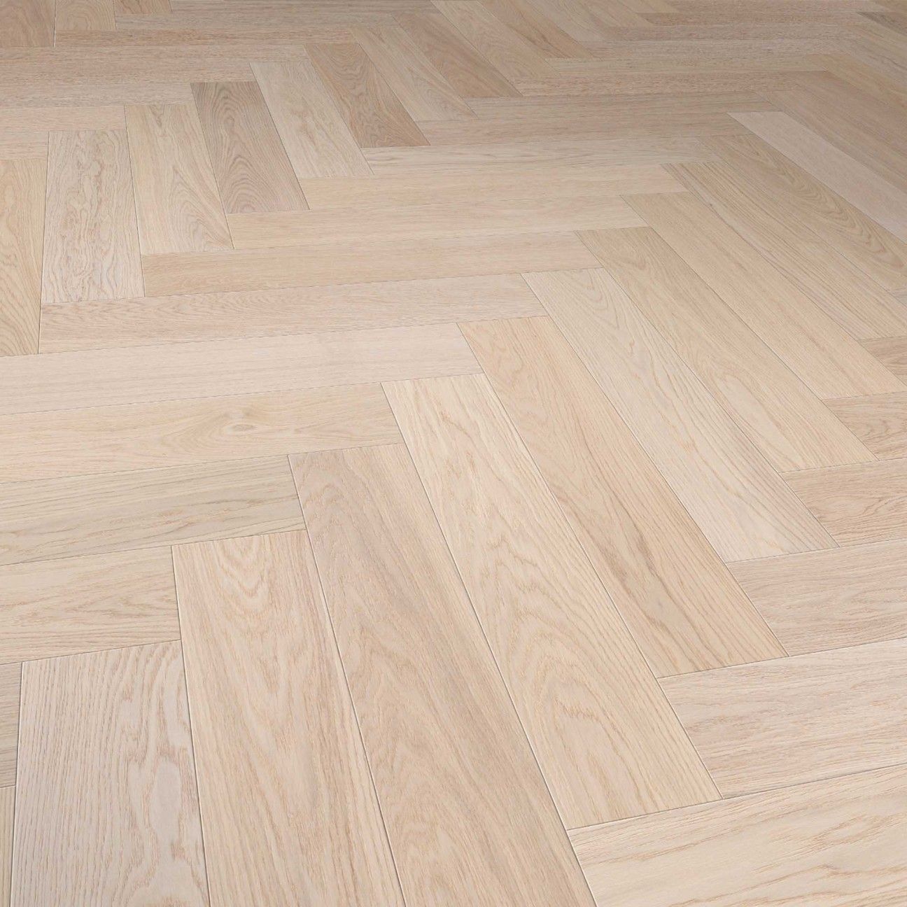 Heat Herringbone Nature Unfinished Look