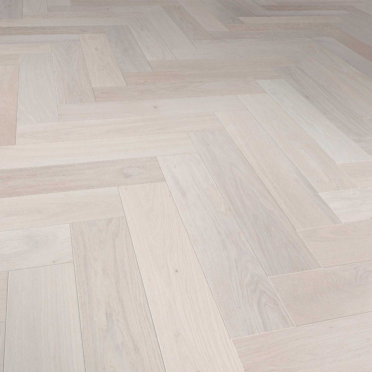 Heat Herringbone Nature White