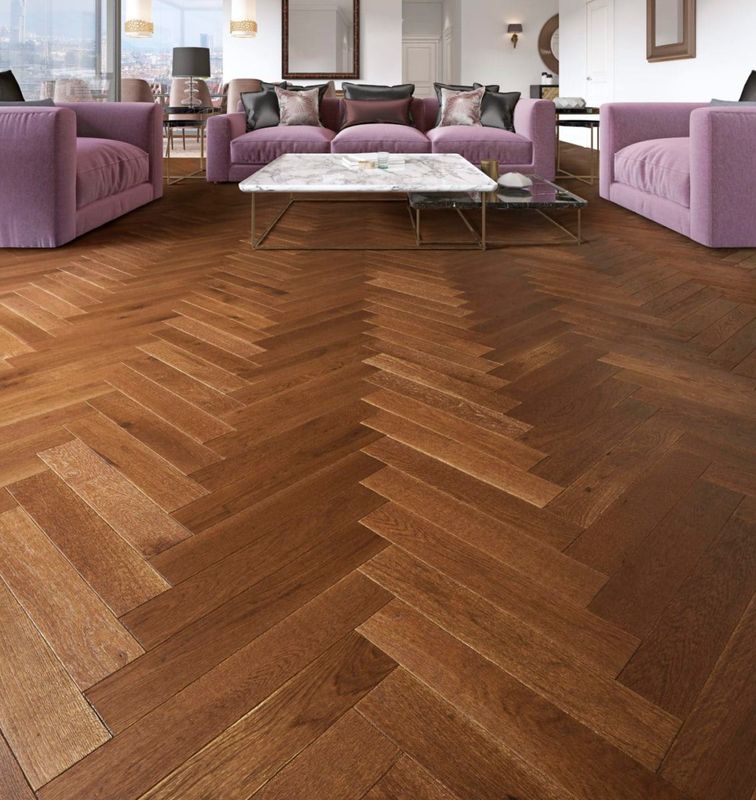 Parquet Château en Bâton Rompu