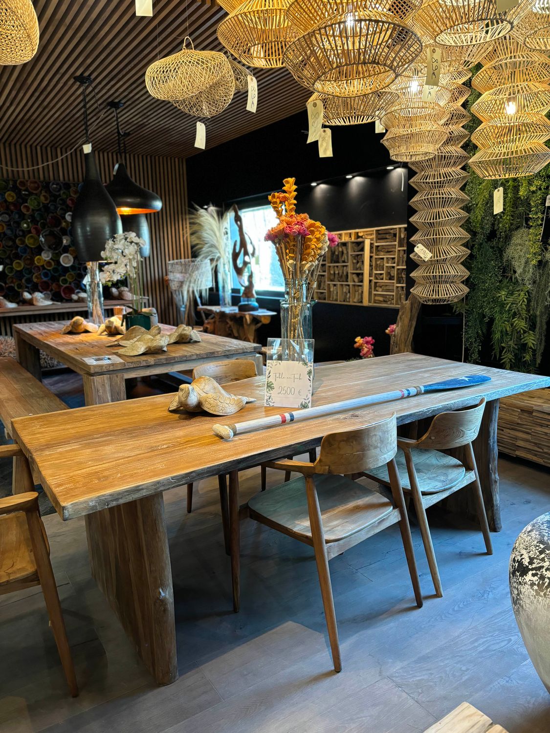 Table en teck