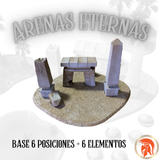 Arenas Eternas, Base 6 posiciones + 6 elementos