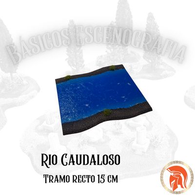 15 cm Straight River Section (Single Piece)