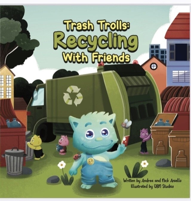 Trash Trolls Recycling with Friends (softcover)