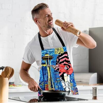 Kurt Cobain Apron