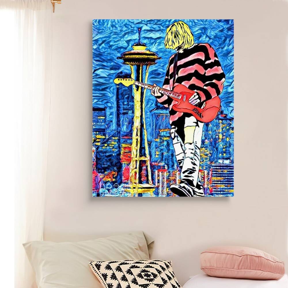 Kurt Cobain Canvas
