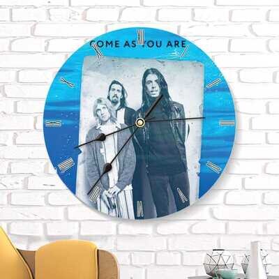 Kurt Cobain Round Wall Clock