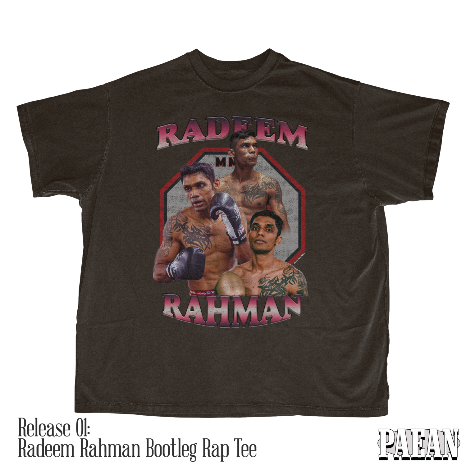 Release 01: Radeem Rahman Bootleg Rap Tee