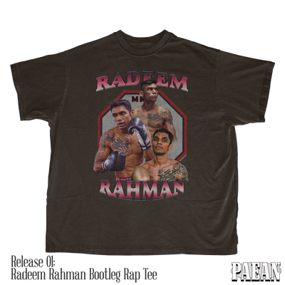 Release 01: Radeem Rahman Bootleg Rap Tee