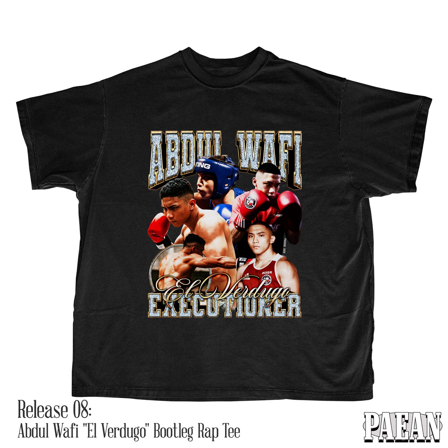 Release 08: Abdul Wafi "El Verdugo" Bootleg Rap Tee
