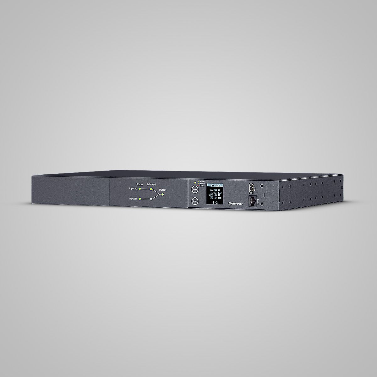 CyberPower Metered ATS Dual Input PDU 12x C13