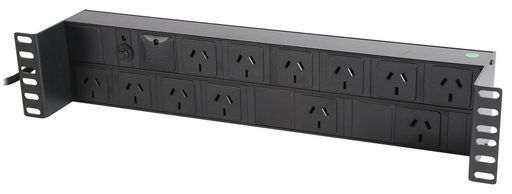2RU 12 Way 10A Surge Protected PDU