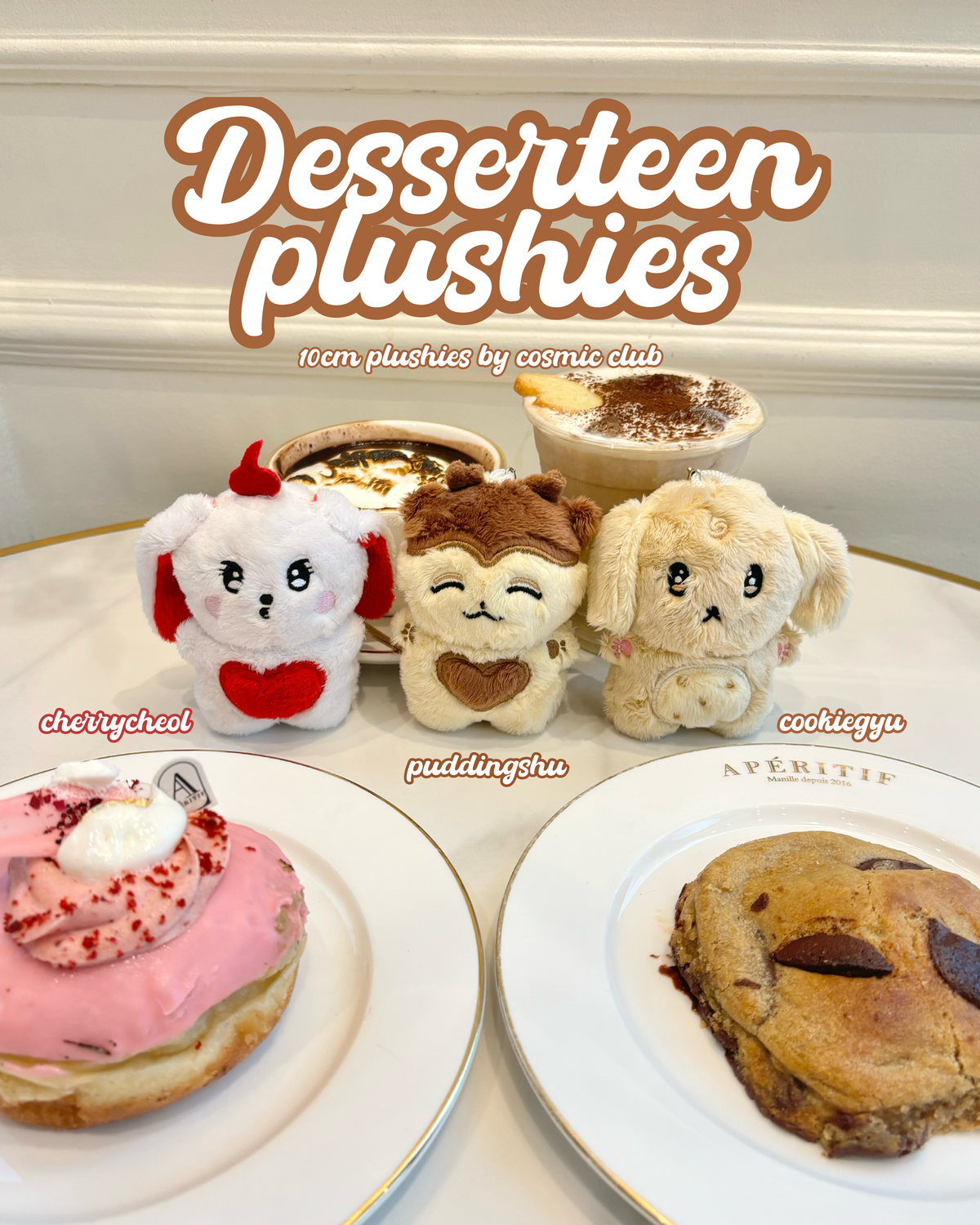 SVT PLUSHIES COLLECTION: DESSERTEEN [ONHAND]