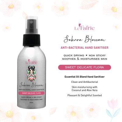 Sakura Blossom  Essential Oil Blend - Hand Sanitiser