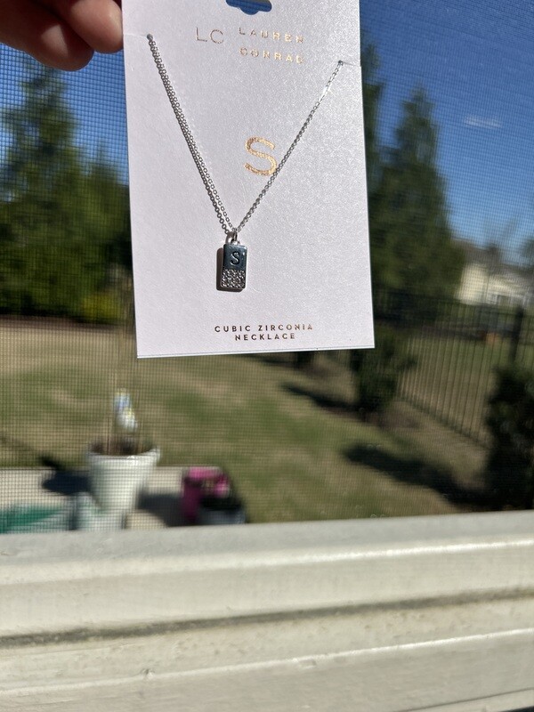 Lauren conrad initial necklace best sale