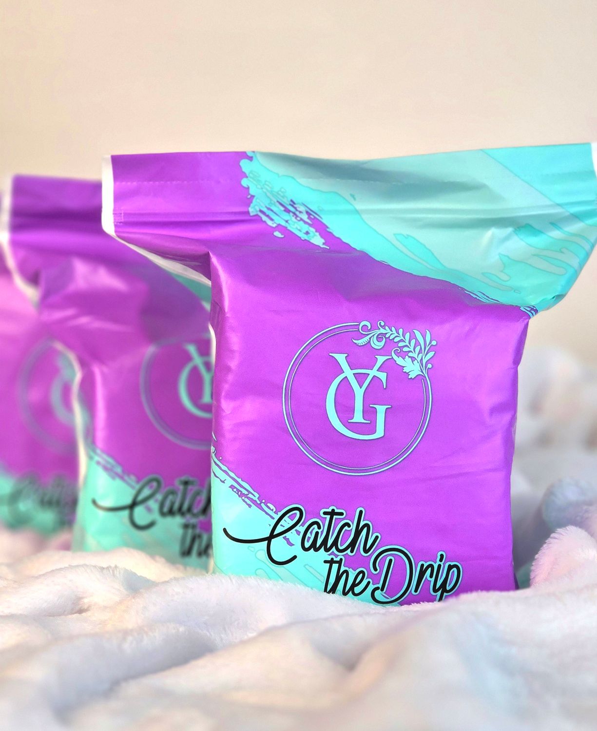 Catch The Drip Pad  ( 25 count with wings )