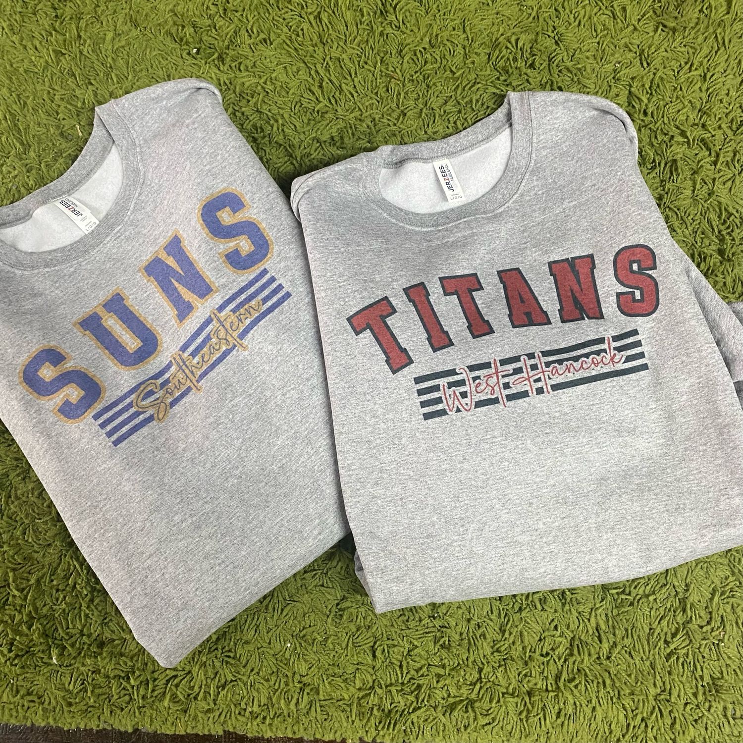 Retro Custom team Crewneck