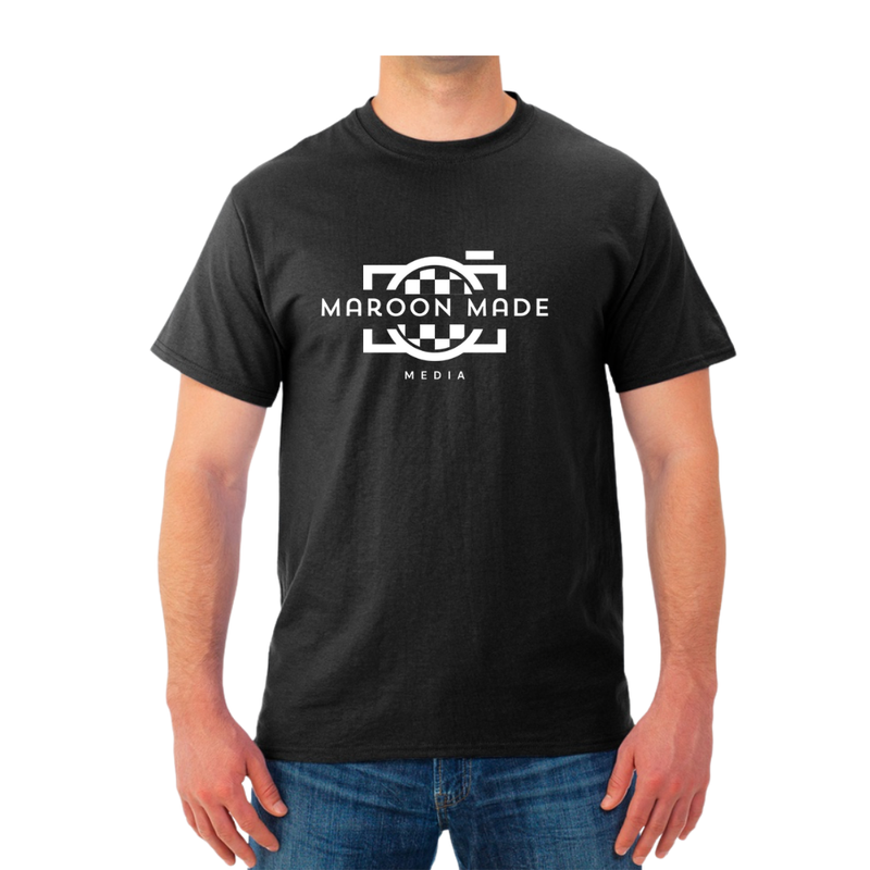 Maroon Made Media Shop: T Shirt 2 Colors