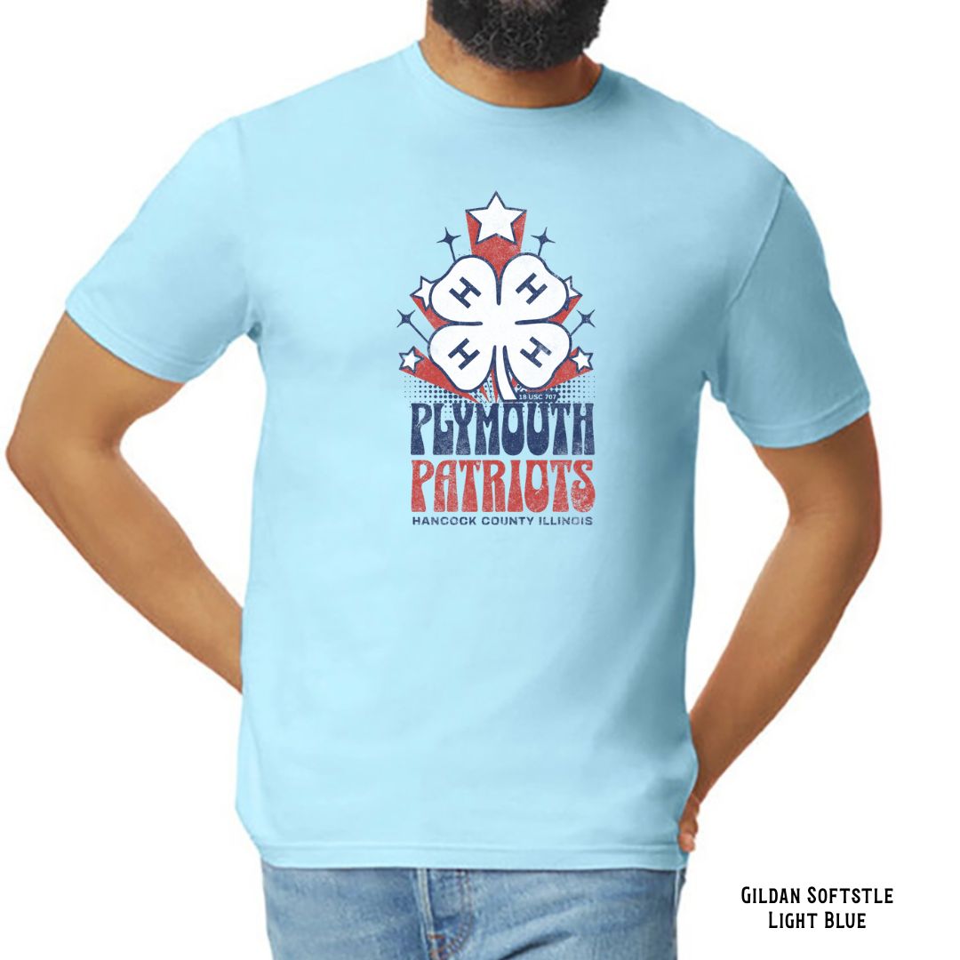 Plymouth Patriots Design Option 1 (Blue)