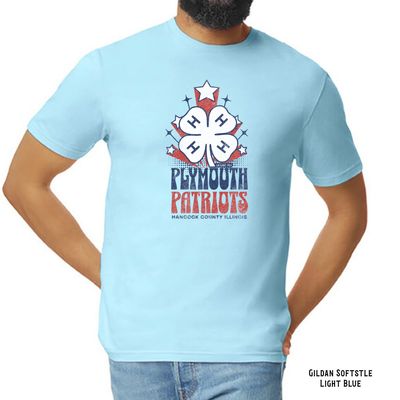Plymouth Patriots Design Option 1 (Blue)