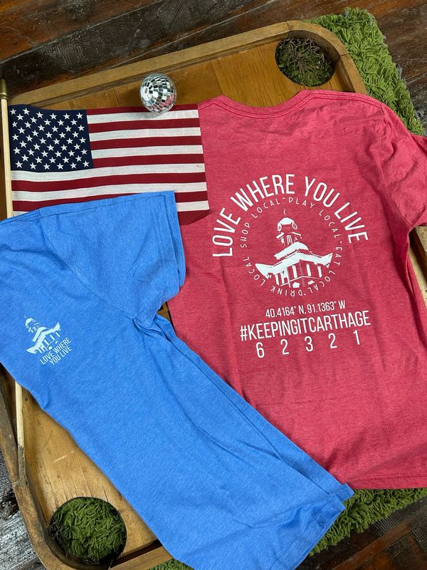 Love Where You Live T Shirts