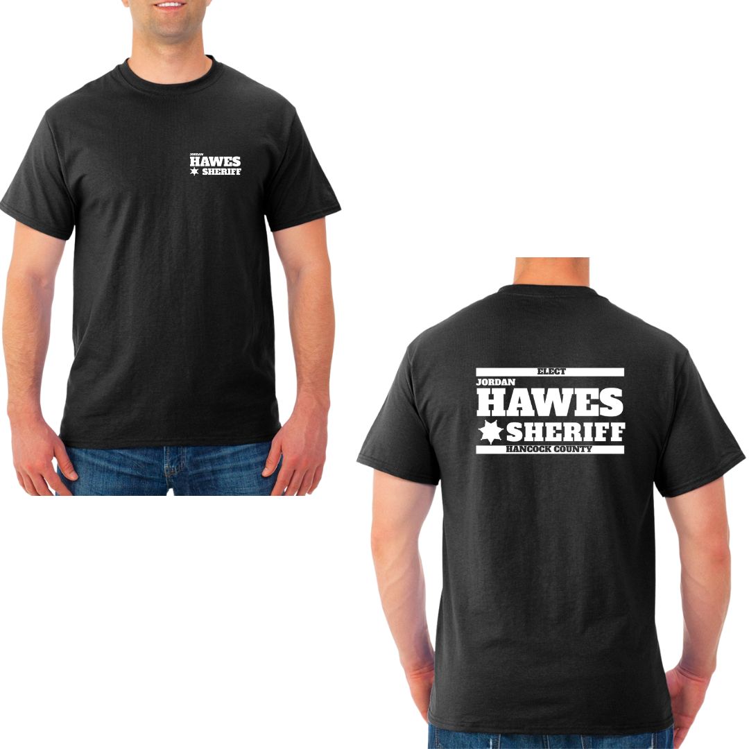 Hawes for Sheriff Basic Tee: More Color