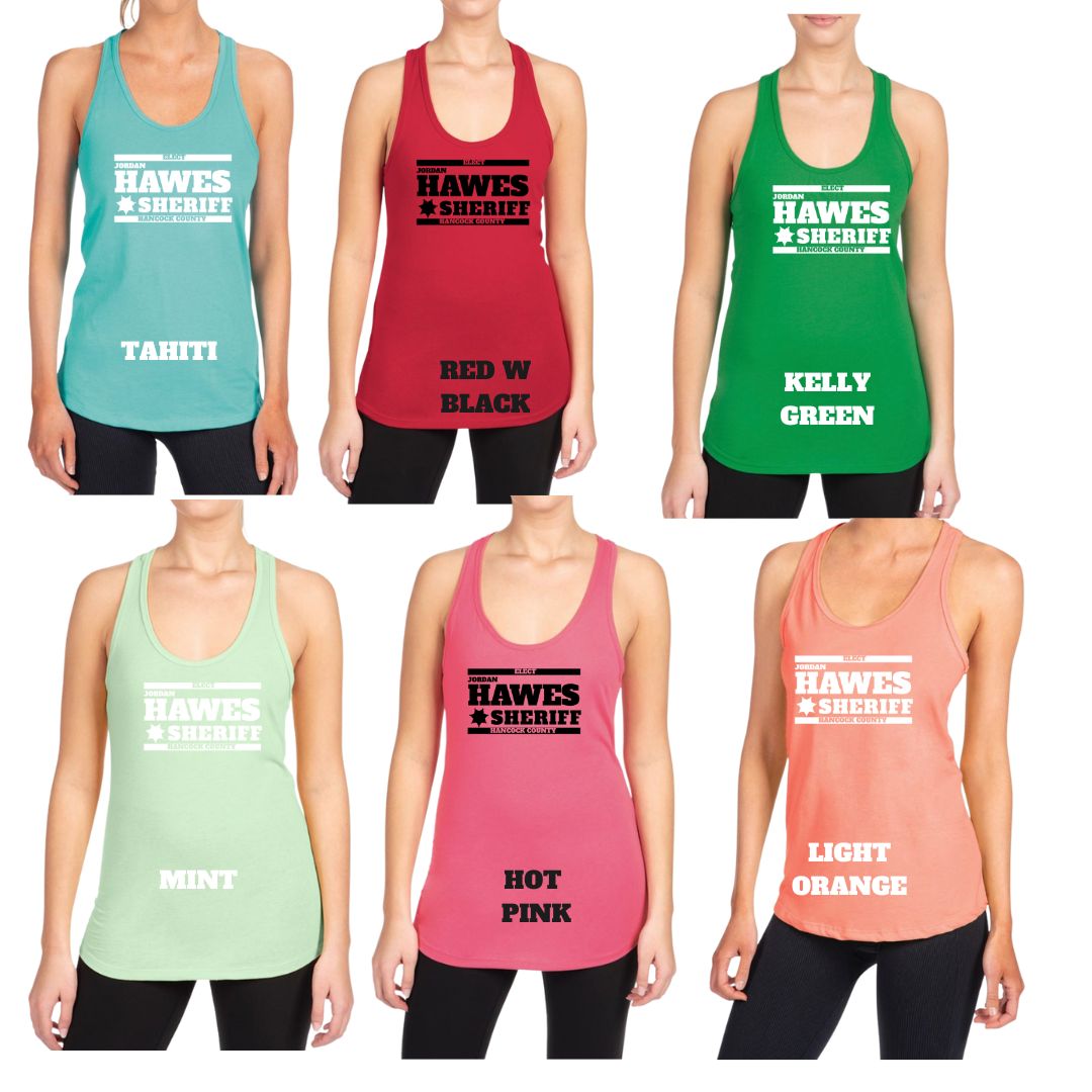 Hawes for Sheriff Women&#39;s. Tank: More Color