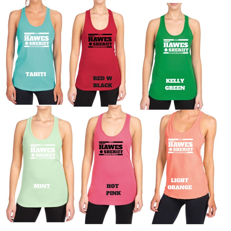 Hawes for Sheriff Women&#39;s. Tank: More Color