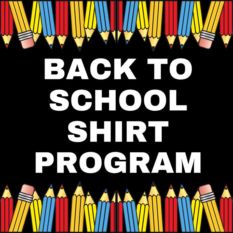 Programme Back Back to School Shirt Program