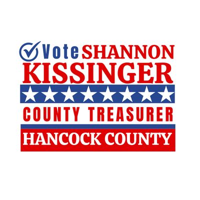 Shannon Kissinger for Country Treasurer