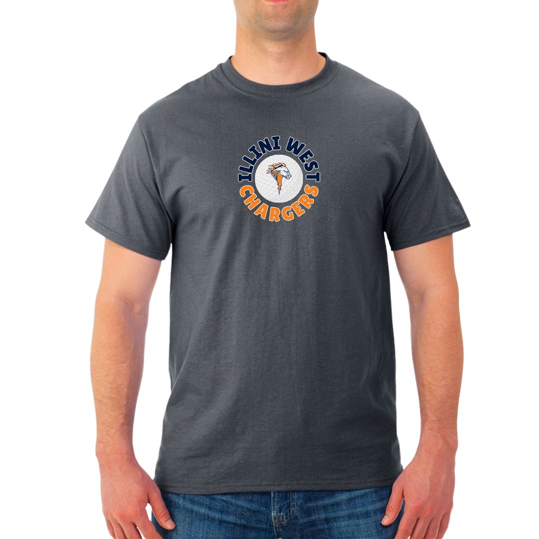 IWHS Golf Swag: Charcoal T Shirt