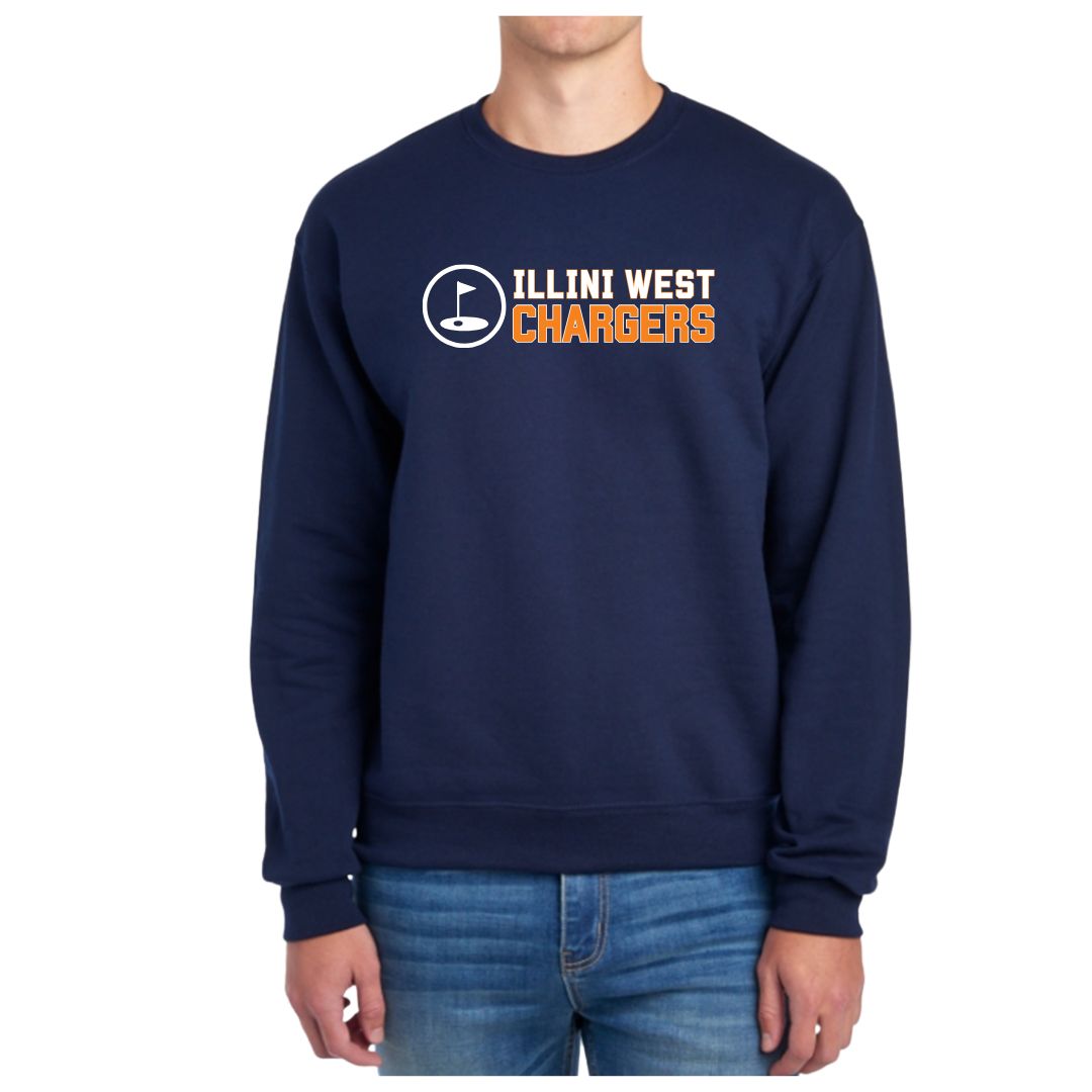 IWHS Golf Swag: Navy Crewneck