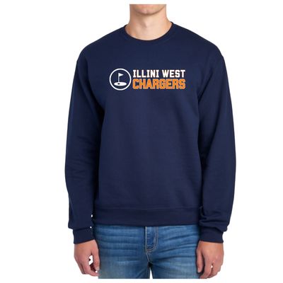 IWHS Golf Swag: Navy Crewneck
