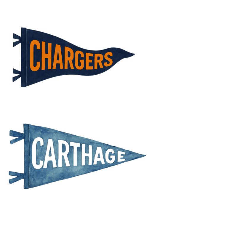PTO Fundraiser: Pennant Design
