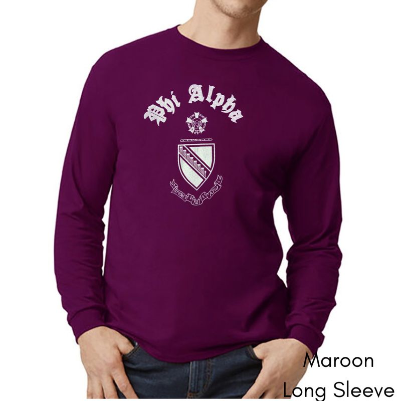 Phi Alpha Remake Shirts: Gildan Long Sleeve