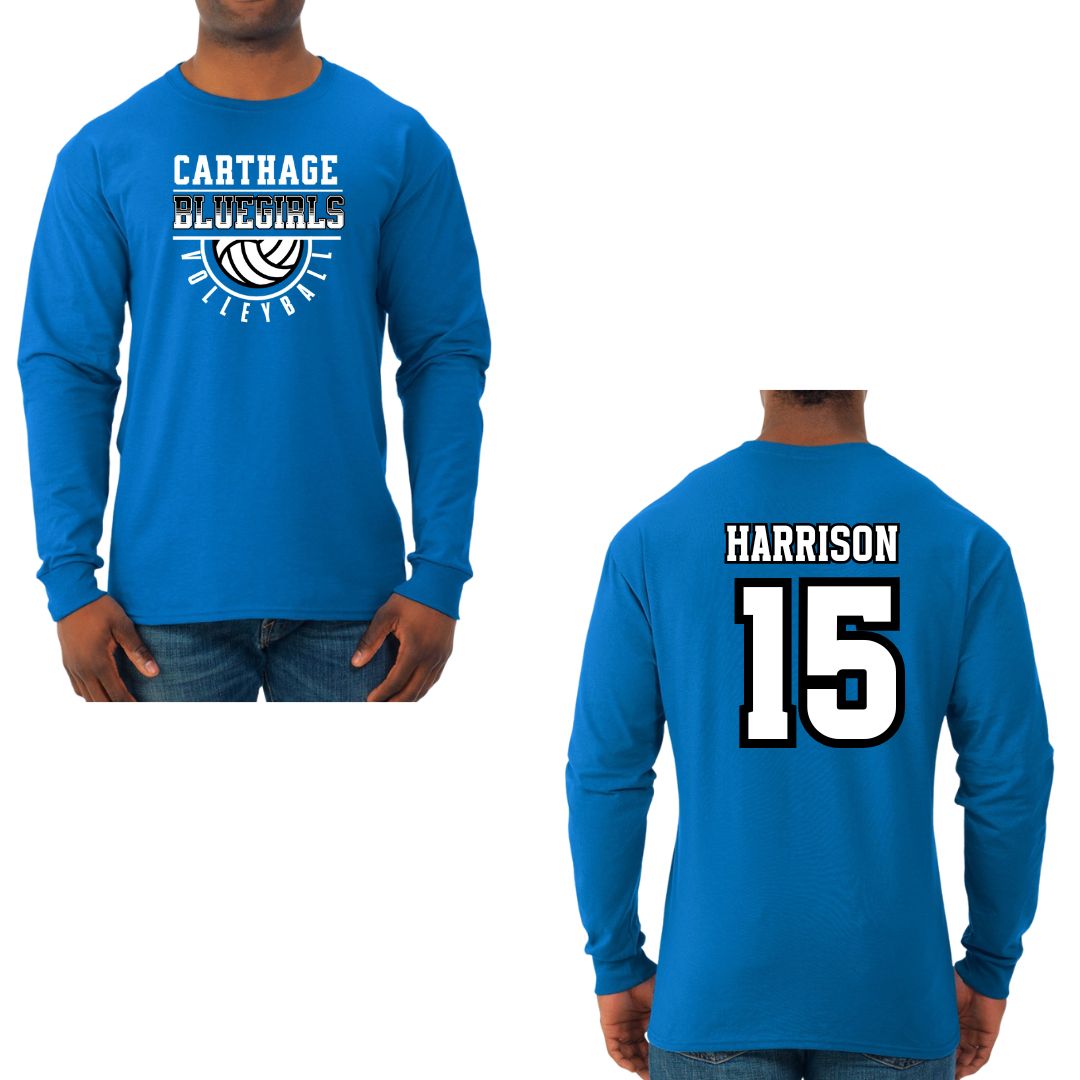 Carthage Volleyball Gear (Royal): Pre-Order