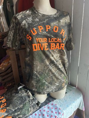 Dive Bar Real Tree Camo T-Shirt