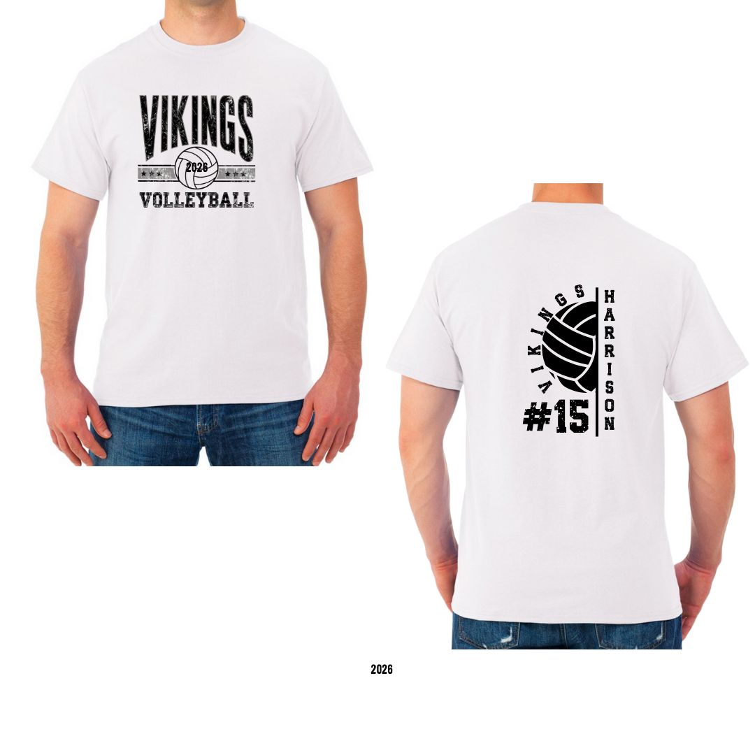 Nauvoo-Colusa Volleyball Gear (White): Pre:Order