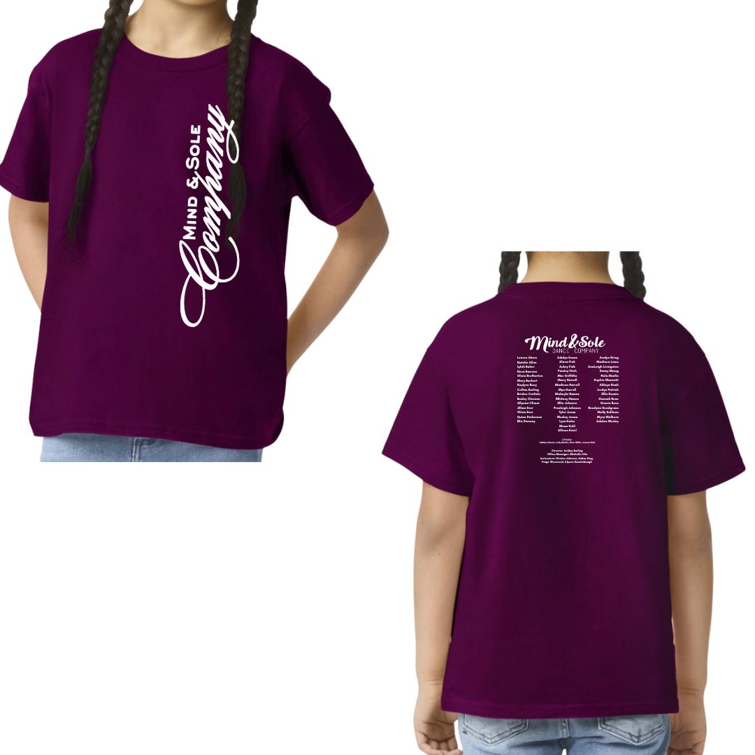 Mind &amp; Sole 26 Production Shirt: Maroon